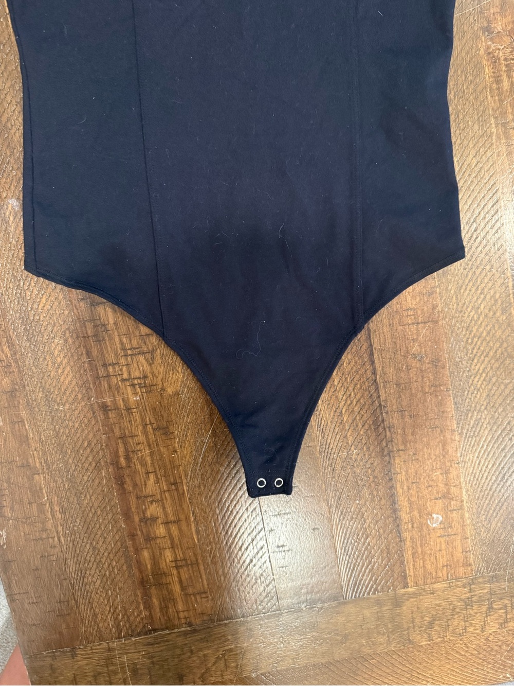 Women’s Abercrombie & Fitch Black One-Piece Bodysuit - Size Medium - Picture 3 of 4
